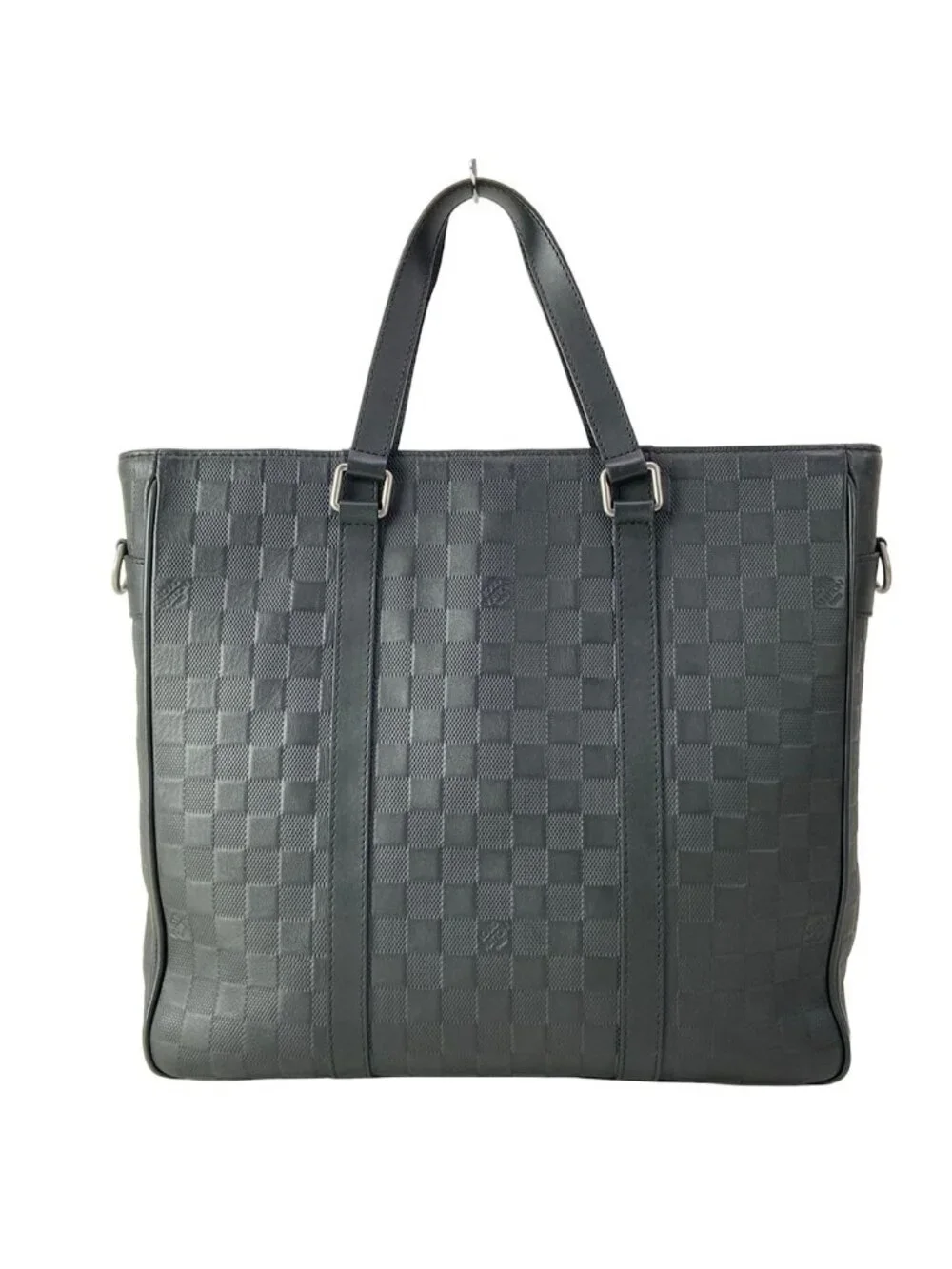 Louis Vuitton Handbag Damier Infini Tadao PM Onyx Leather